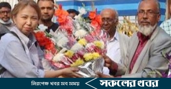 বিশ্বব্যংক এবং পিকেএসএফ প্রতিনিধি পক্ষথেকে মতিন সৈকতকে অভিনন্দন